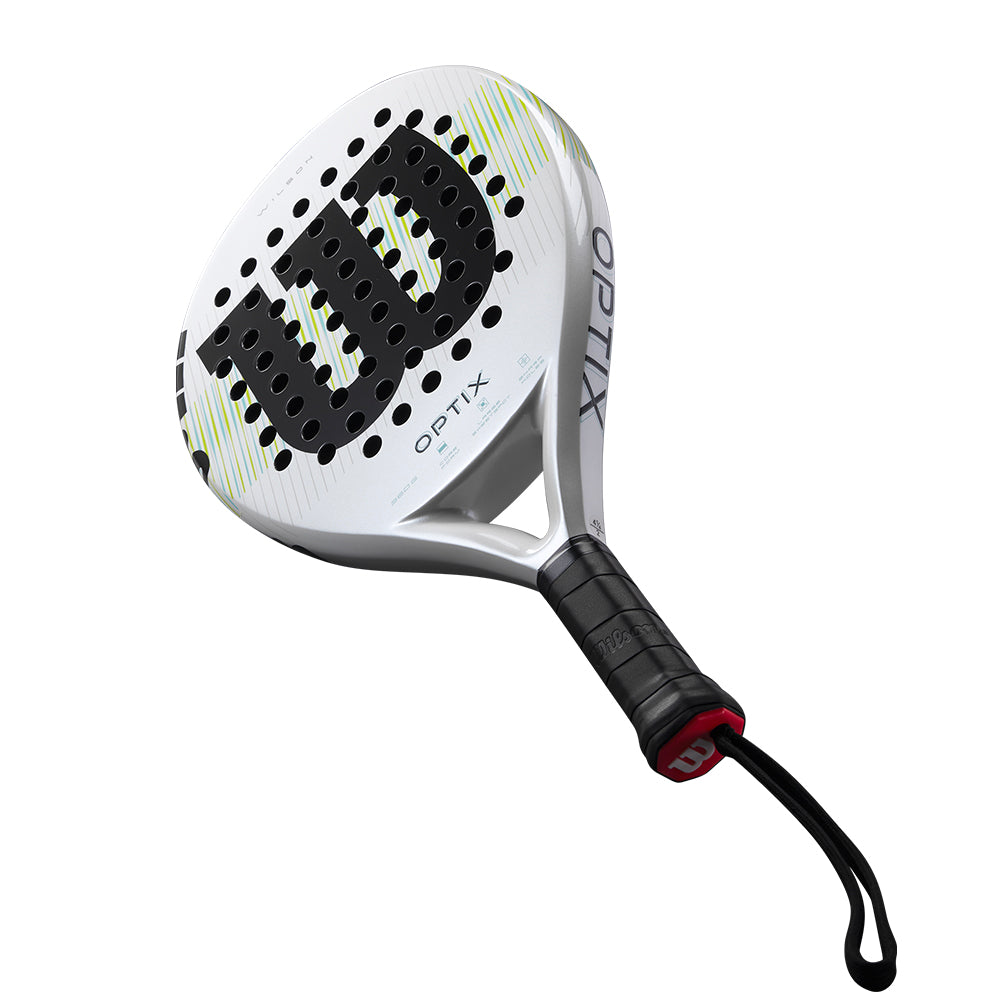 WILSON OPTIX V1 White Padel 2 2025 Padel Racket Palas Wilson
