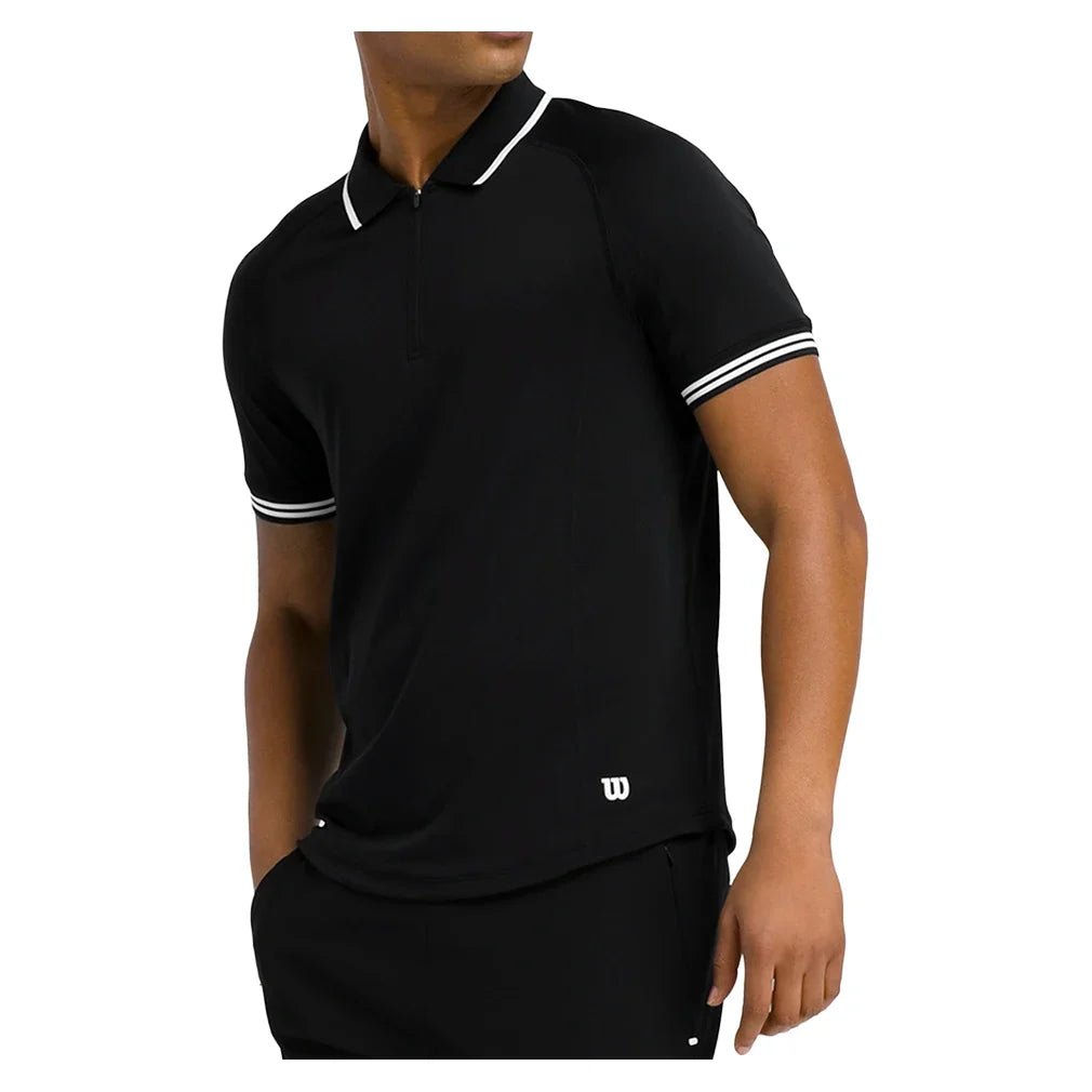 Men's Easy Street Tennis Tee Black