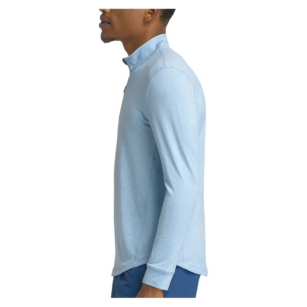 Men's Everyday Performance Half-Zip Airy Blue
