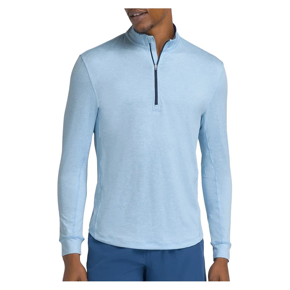 Men's Everyday Performance Half-Zip Airy Blue