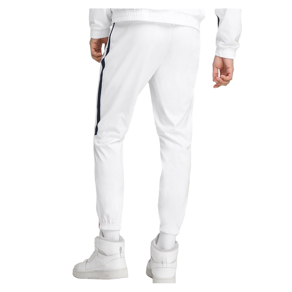 Men's Grand Slam Tennis Jogger Bright White and Classic Navy