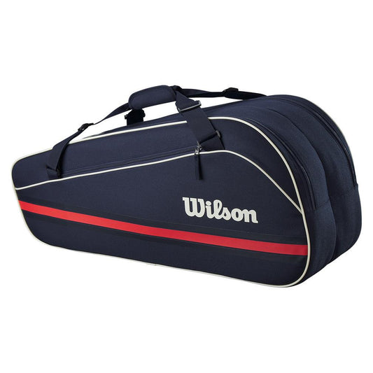 6 Pack Team Tennis Racquet Bag Navy