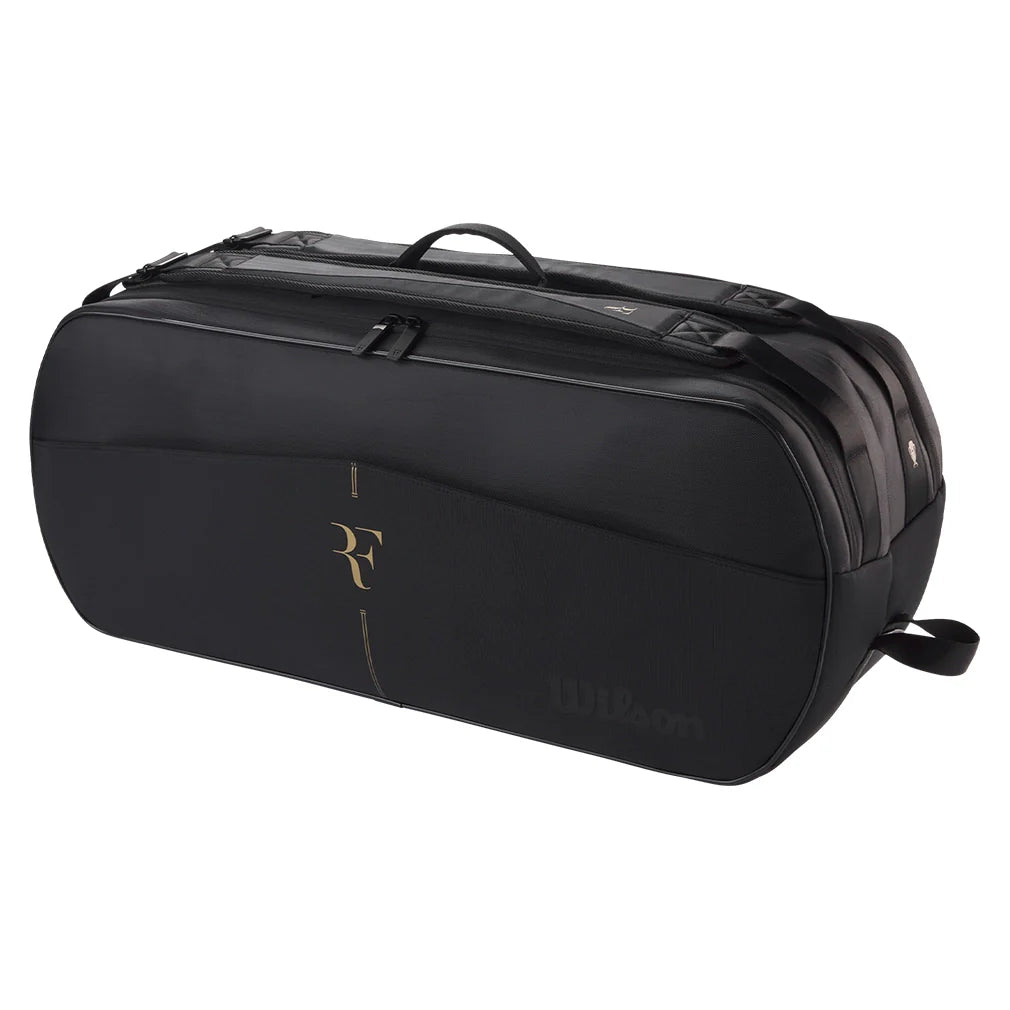 Laver Cup 2025 RF Tournament 9 Pack Tennis Racquet Bag Black