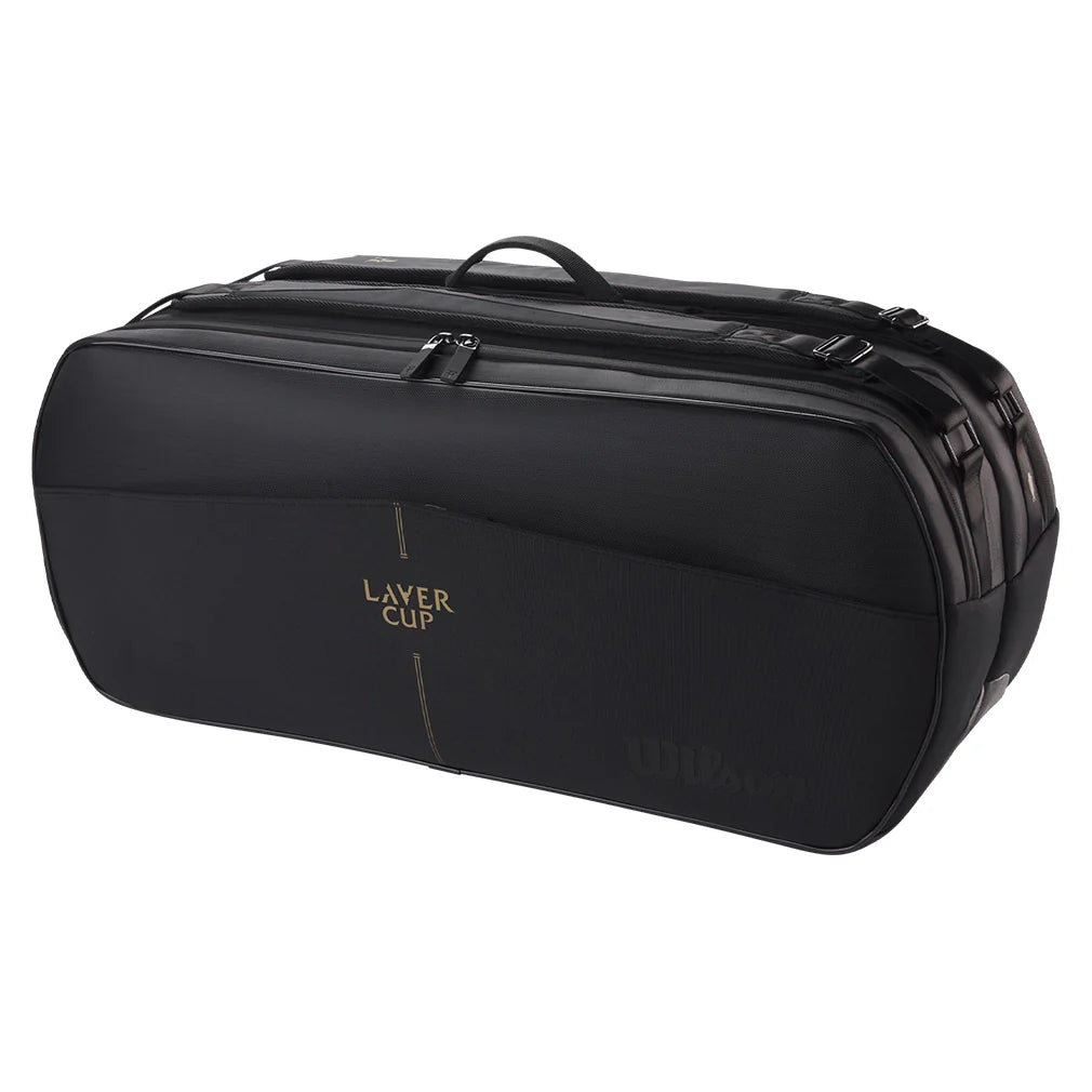 Laver Cup 2025 RF Tournament 9 Pack Tennis Racquet Bag Black
