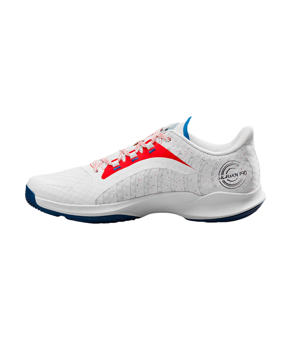 Wilson Hurakn Pro White/Wilson Red/D V Blue 2024 Padel Shoes Zapatillas Wilson