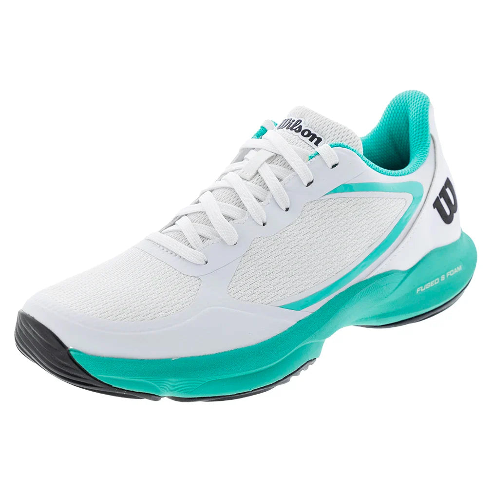 Women's Hurakn Lite Padel Shoes White and Black