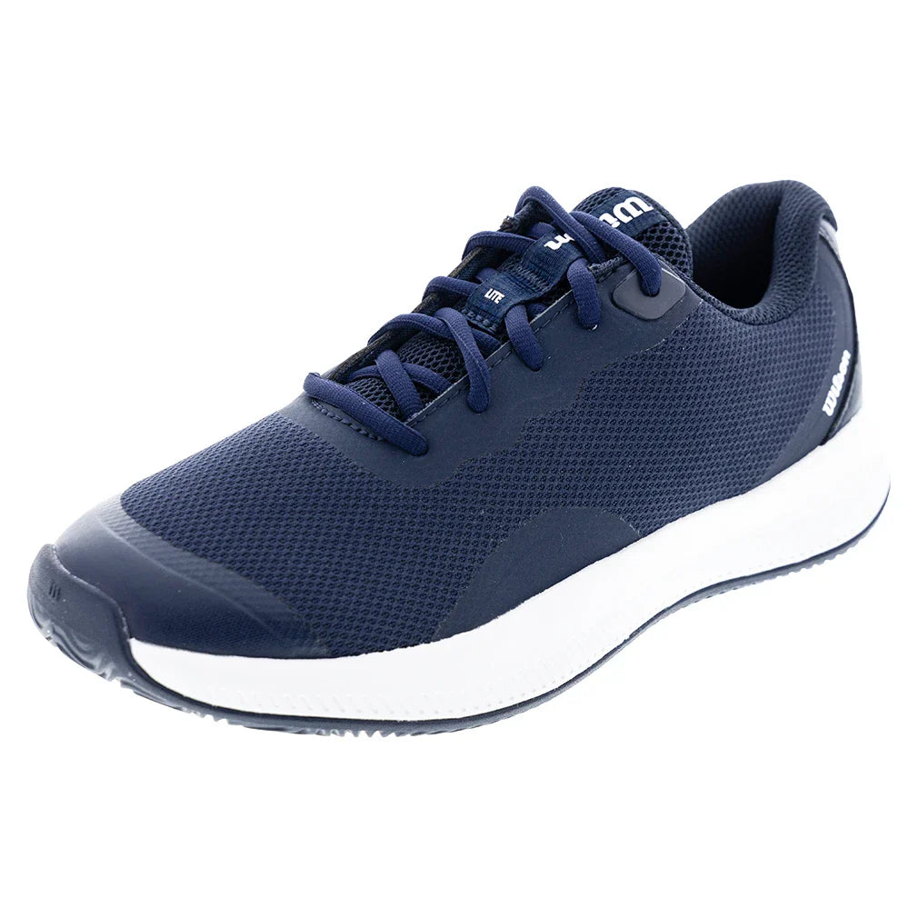 Women's Intrigue Lite Tennis Shoes Navy Blazer and White