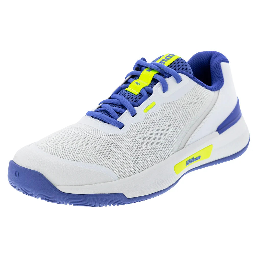 Women's Intrigue Pro Tennis Shoes White and Amparo Blue