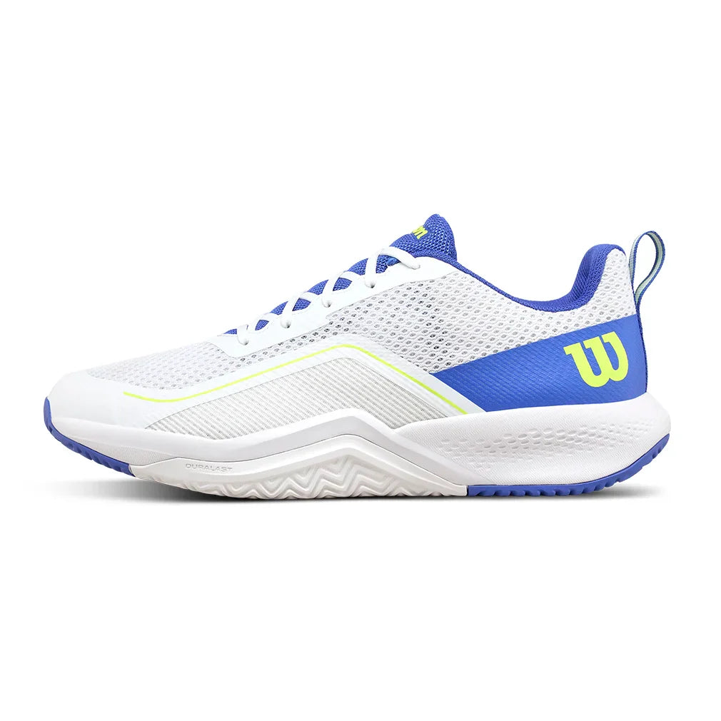 Men's Rush Pro Lite Tennis Shoes White and Amparo Blue