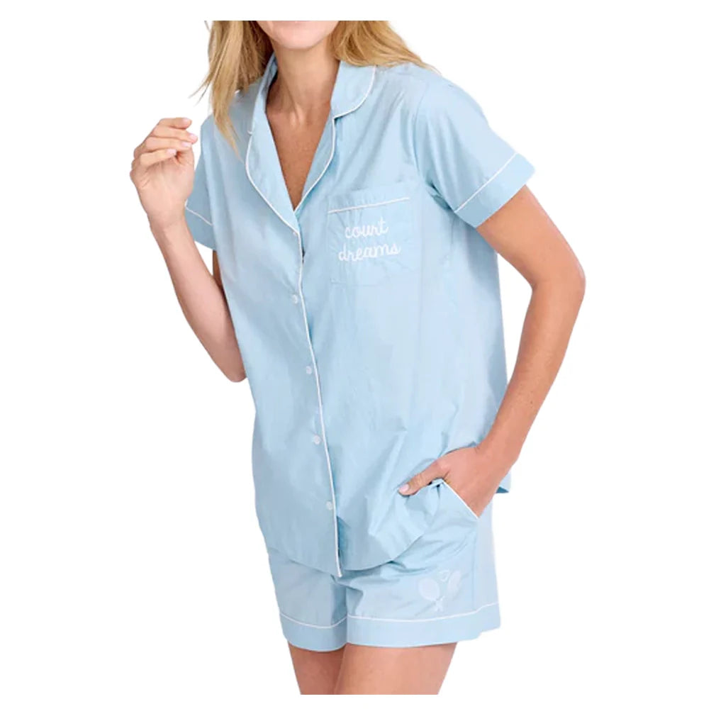 Women's Tennis Short Pajama Set