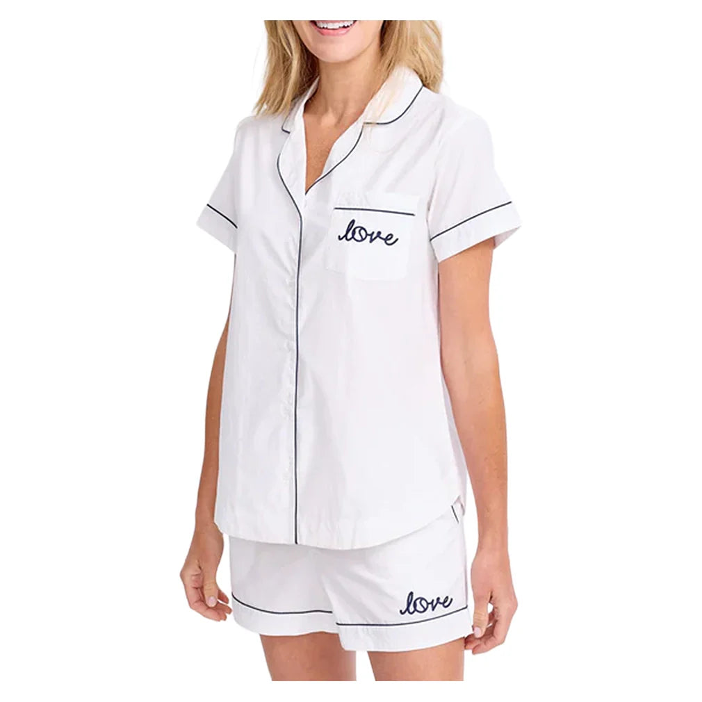 Women's Tennis Short Pajama Set
