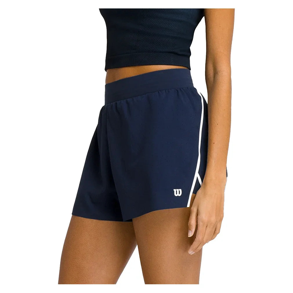 Women's Ellyn Tennis Short Classic Navy and Field Green