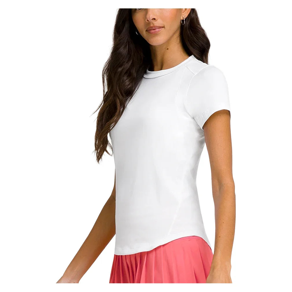 Women's All Day Tennis Tee Bright White