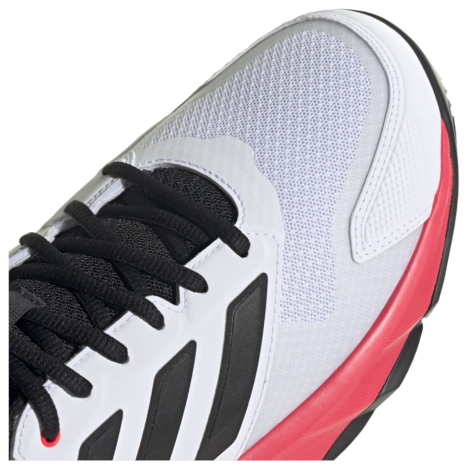 ADIDAS COURTJAM Control M White/Black/Red Padel Shoes Padel Shoes Adidas