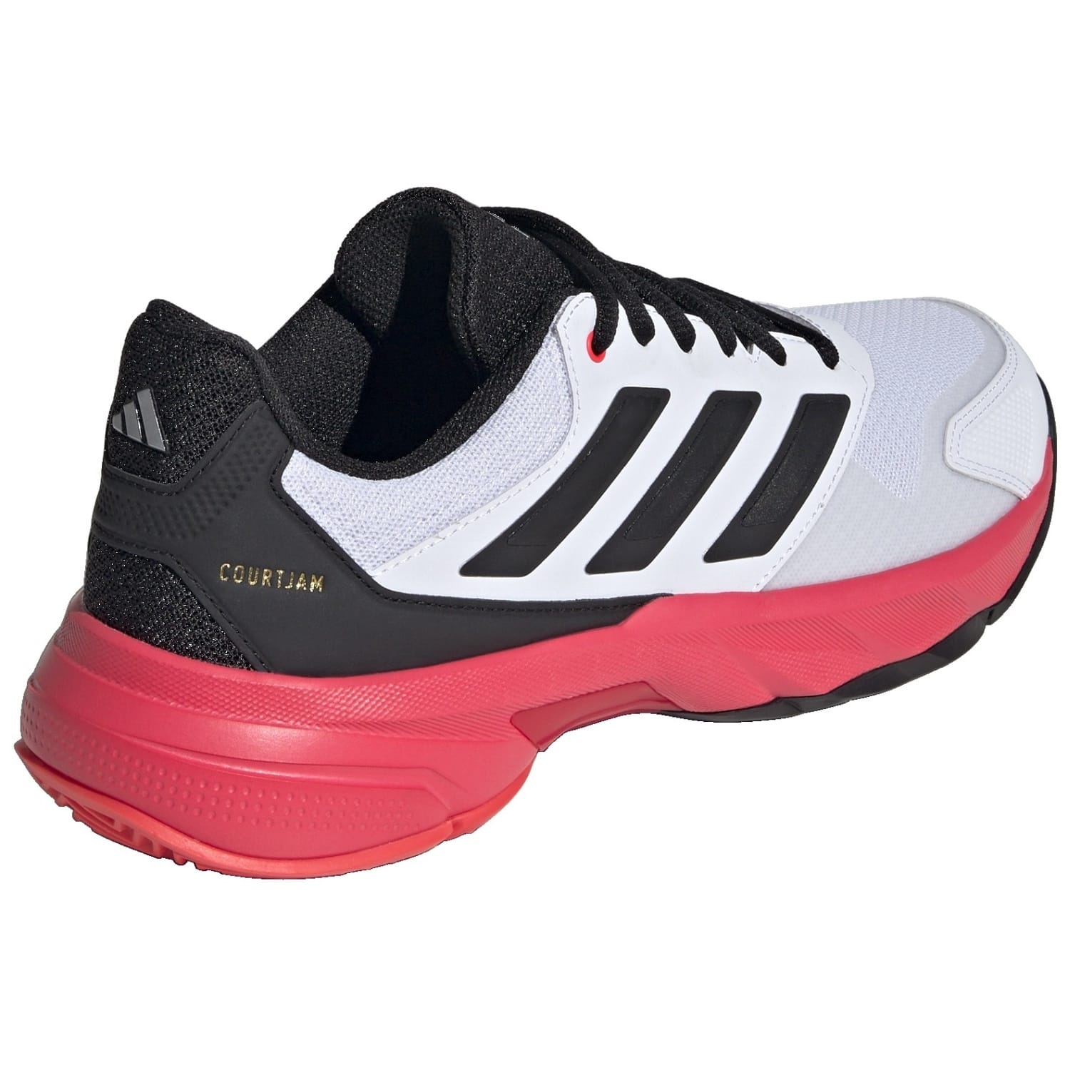 ADIDAS COURTJAM Control M White/Black/Red Padel Shoes Padel Shoes Adidas