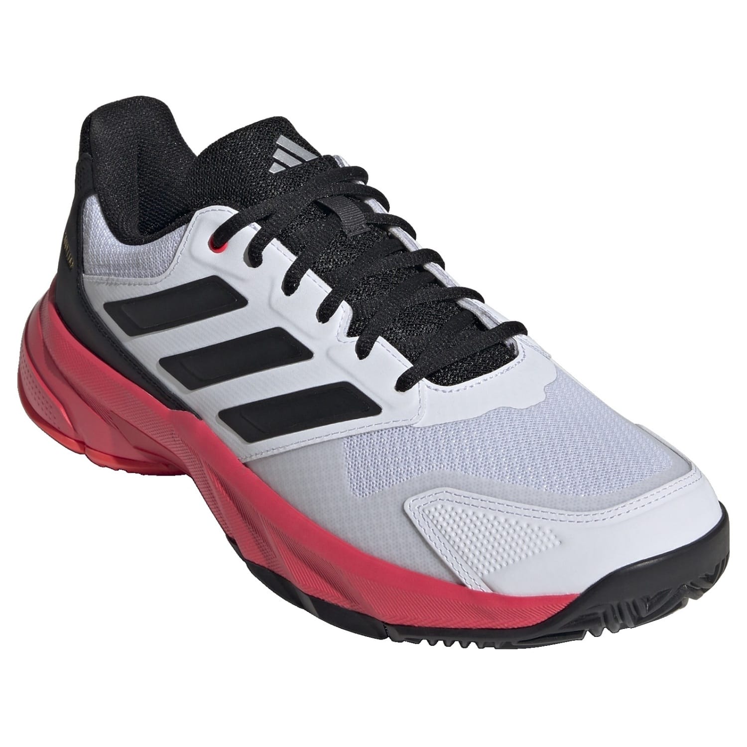 ADIDAS COURTJAM Control M White/Black/Red Padel Shoes Padel Shoes Adidas