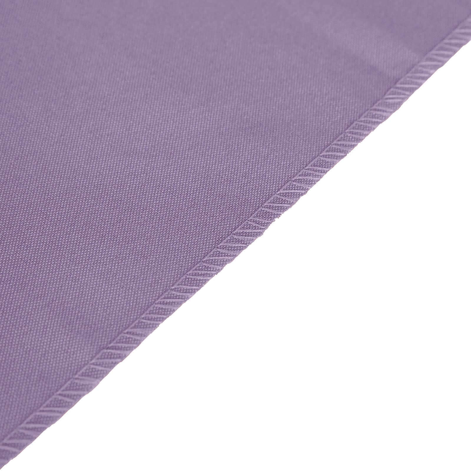 Polyester 12"x108" Table Runner Violet Amethyst - Durable & Wrinkle-Resistant Table Decor