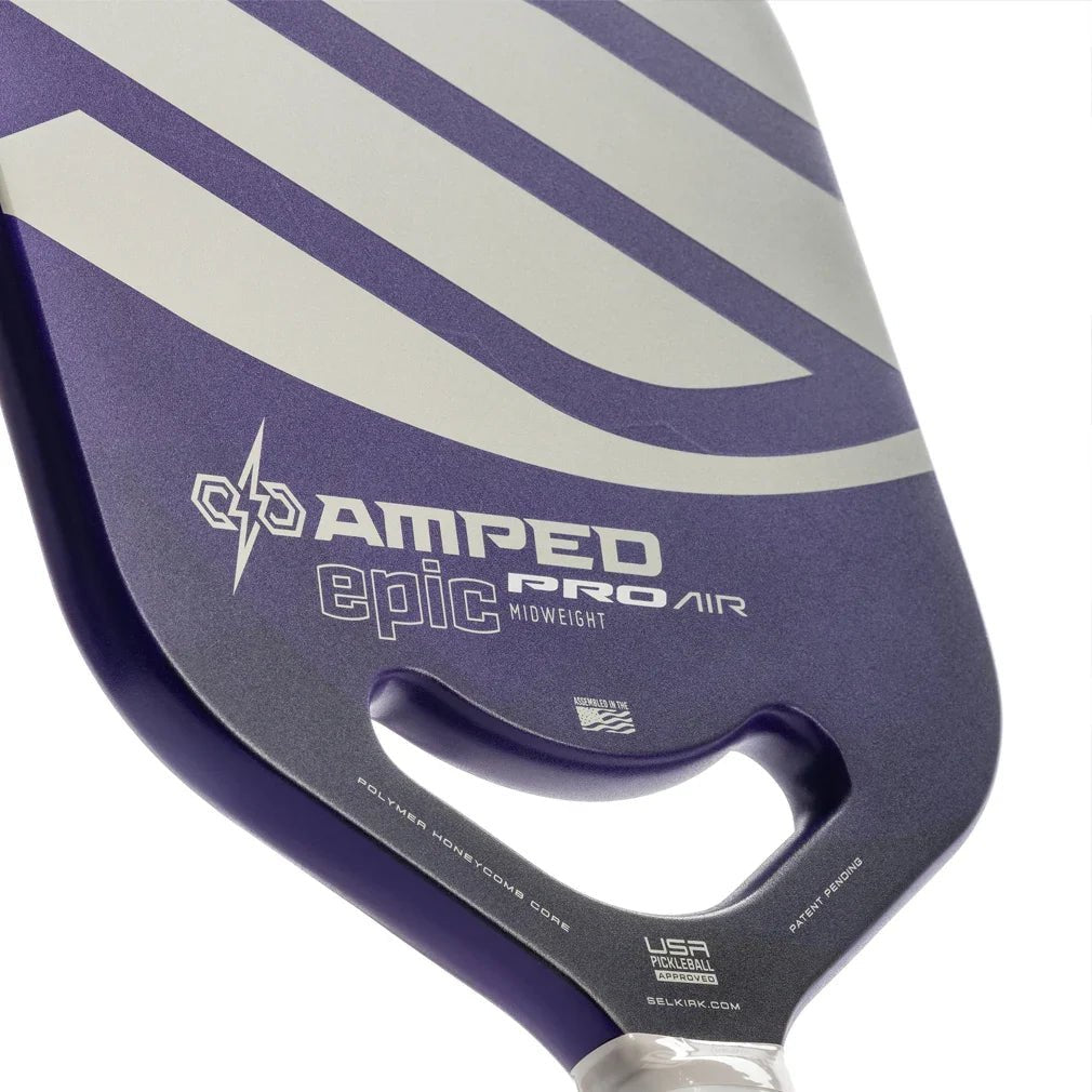Amped Pro Epic Pickleball Paddle Purple - Bell Racket Store