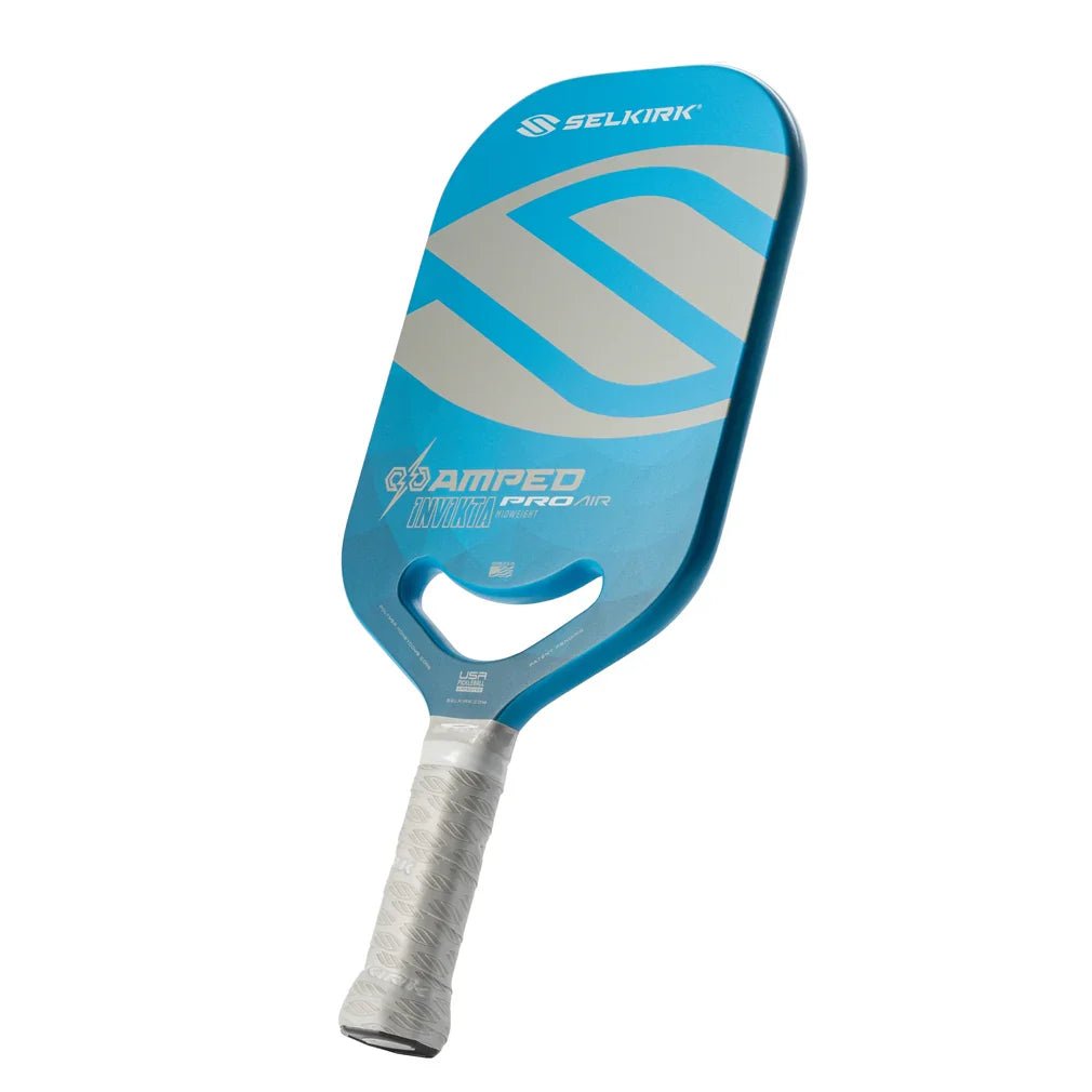 Amped Pro Invikta Pickleball Paddle Blue - Bell Racket Store