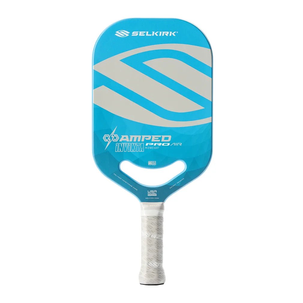 Amped Pro Invikta Pickleball Paddle Blue - Bell Racket Store
