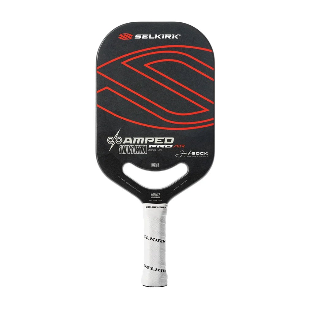 Amped Pro Invikta Pickleball Paddle Jack Sock Signature - Bell Racket Store