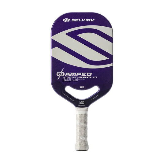 Amped Pro Invikta Pickleball Paddle Purple - Bell Racket Store