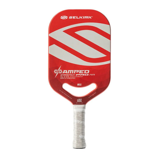 Amped Pro Invikta Pickleball Paddle Red - Bell Racket Store