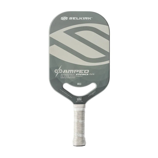 Amped Pro Invikta Pickleball Paddle Silver - Bell Racket Store