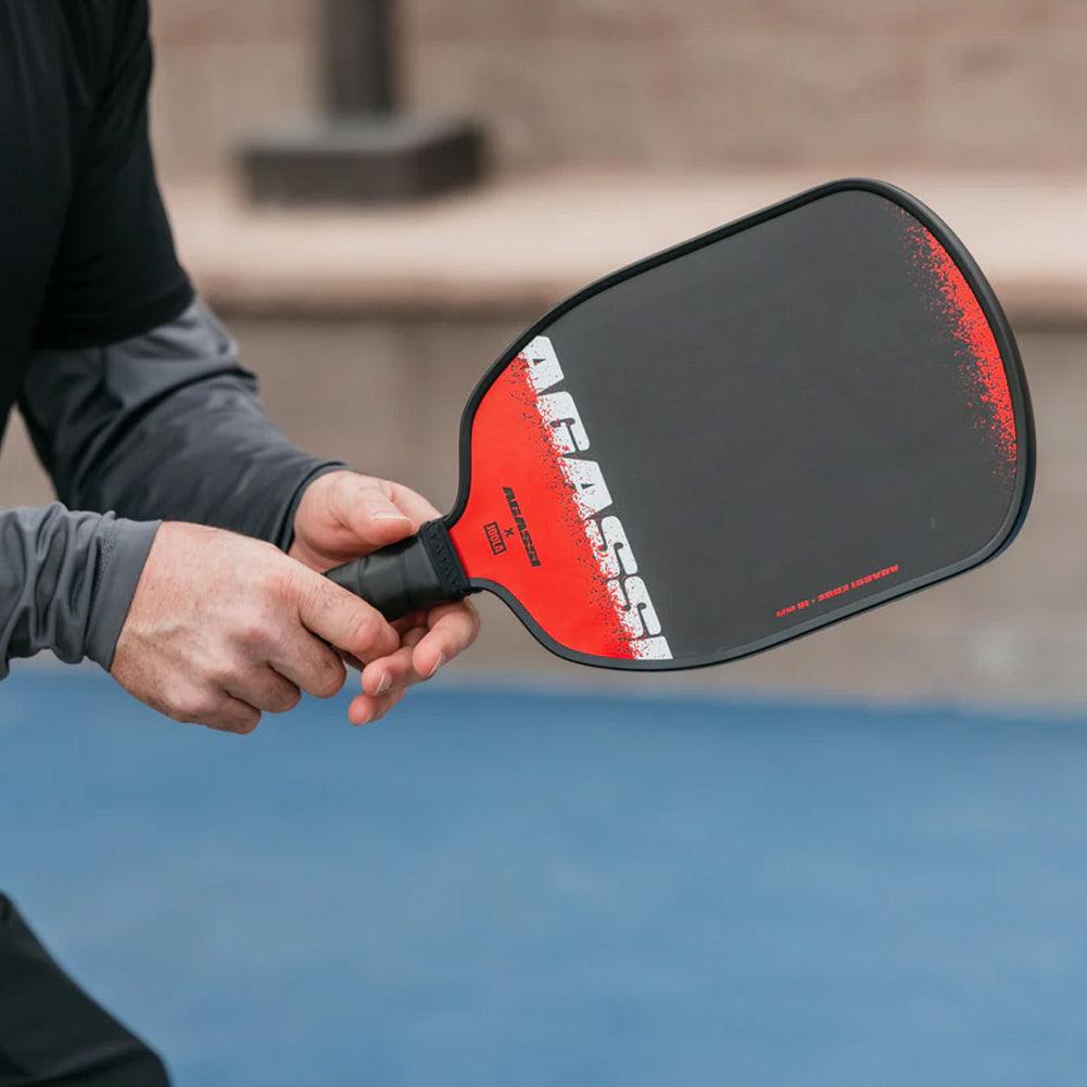Andre Agassi Edge 16mm True Carbon Pickleball Paddle - Bell Racket Store