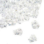 400 Pcs Acrylic Ice Bead Vase Fillers Mini Clear - Chic DIY Craft Crystals for Wedding Centerpieces & Table Styling