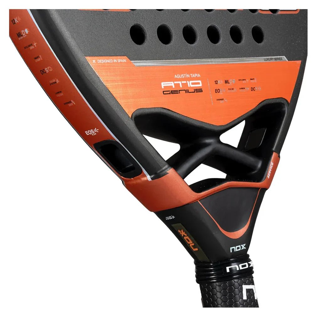 AT10 Genius Attack 12k Padel Racquet - Bell Racket Store