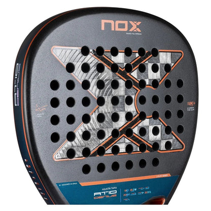 AT10 Genius Attack 18k Alum Padel Racquet - Bell Racket Store