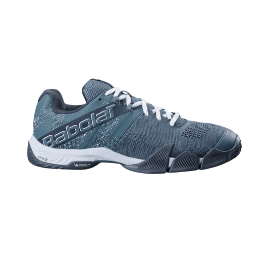 Babolat Jet Movea 2 North Atlantic/White Padel Men's Shoes - Bell Racket Store