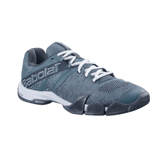 Babolat Jet Movea 2 North Atlantic/White Padel Men's Shoes - Bell Racket Store