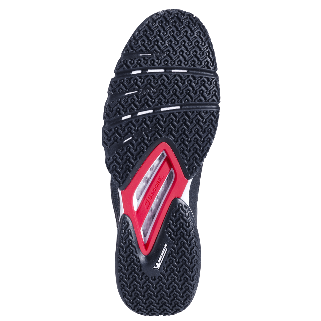 BABOLAT JET PREMURA 2 Men Black/Red SS25 Padel Shoes Padel Shoes Babolat