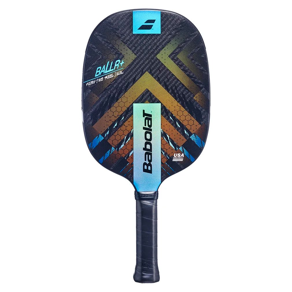 BALLR + Pickleball Paddle Blue and Black - Bell Racket Store
