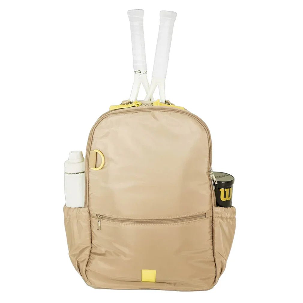 Baseliner Tennis Backpack Camel - Bell Racket Store