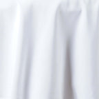 Premium Polyester 108" Round Tablecloth White - Wrinkle-Resistant 220GSM Table Cover for Weddings & Events