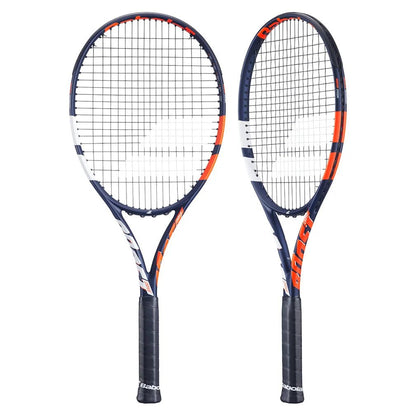 Boost Drive Prestrung Tennis Racquet Blue and Orange - Bell Racket Store