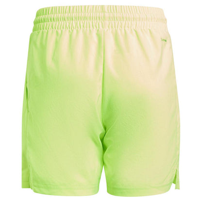 Boys' Club 3 Stripe Tennis Shorts Lucid Lemon - Bell Racket Store