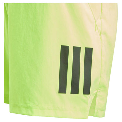 Boys' Club 3 Stripe Tennis Shorts Lucid Lemon - Bell Racket Store