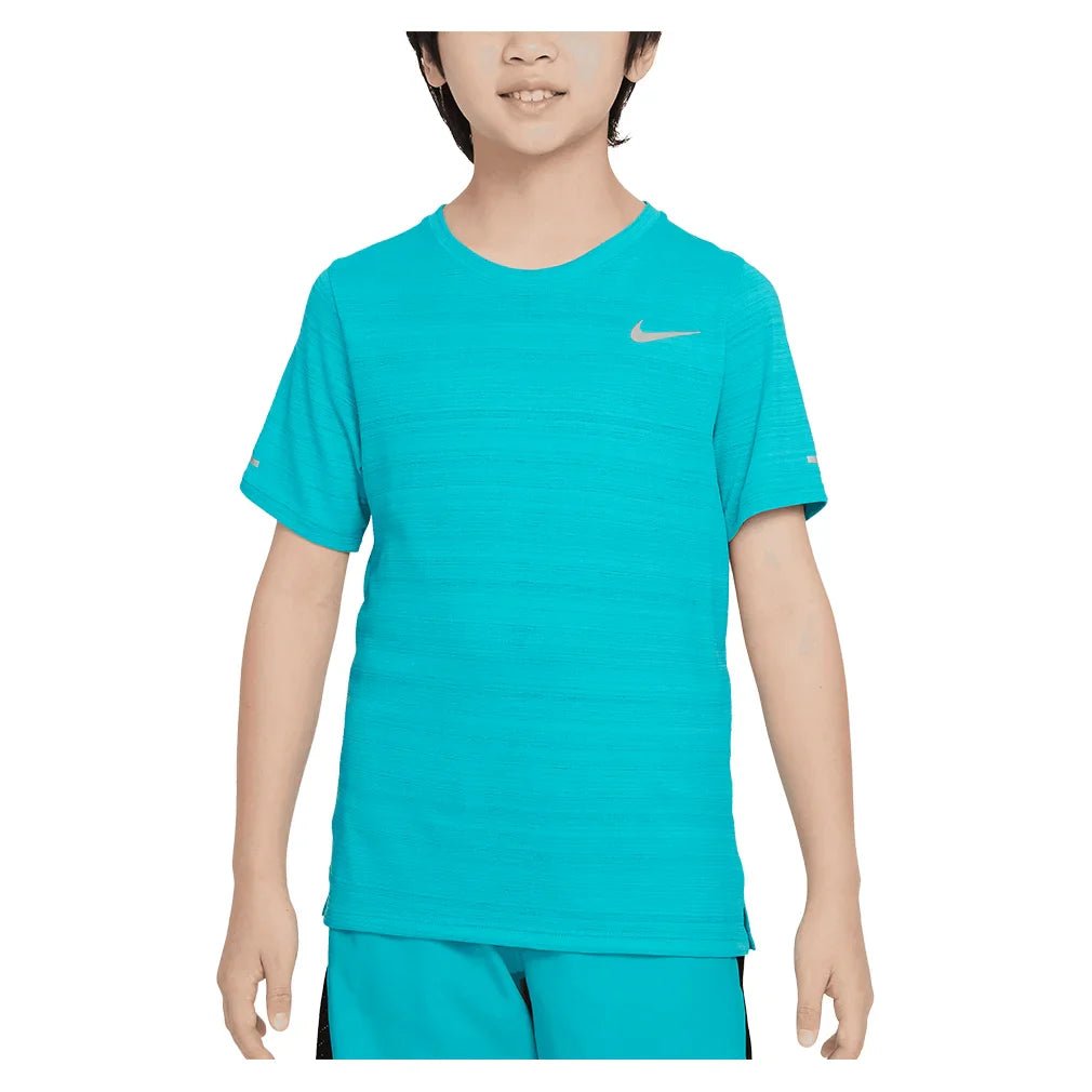 Boys' Dri - FIT Short Sleeve Miler Training Top - Bell Racket Store