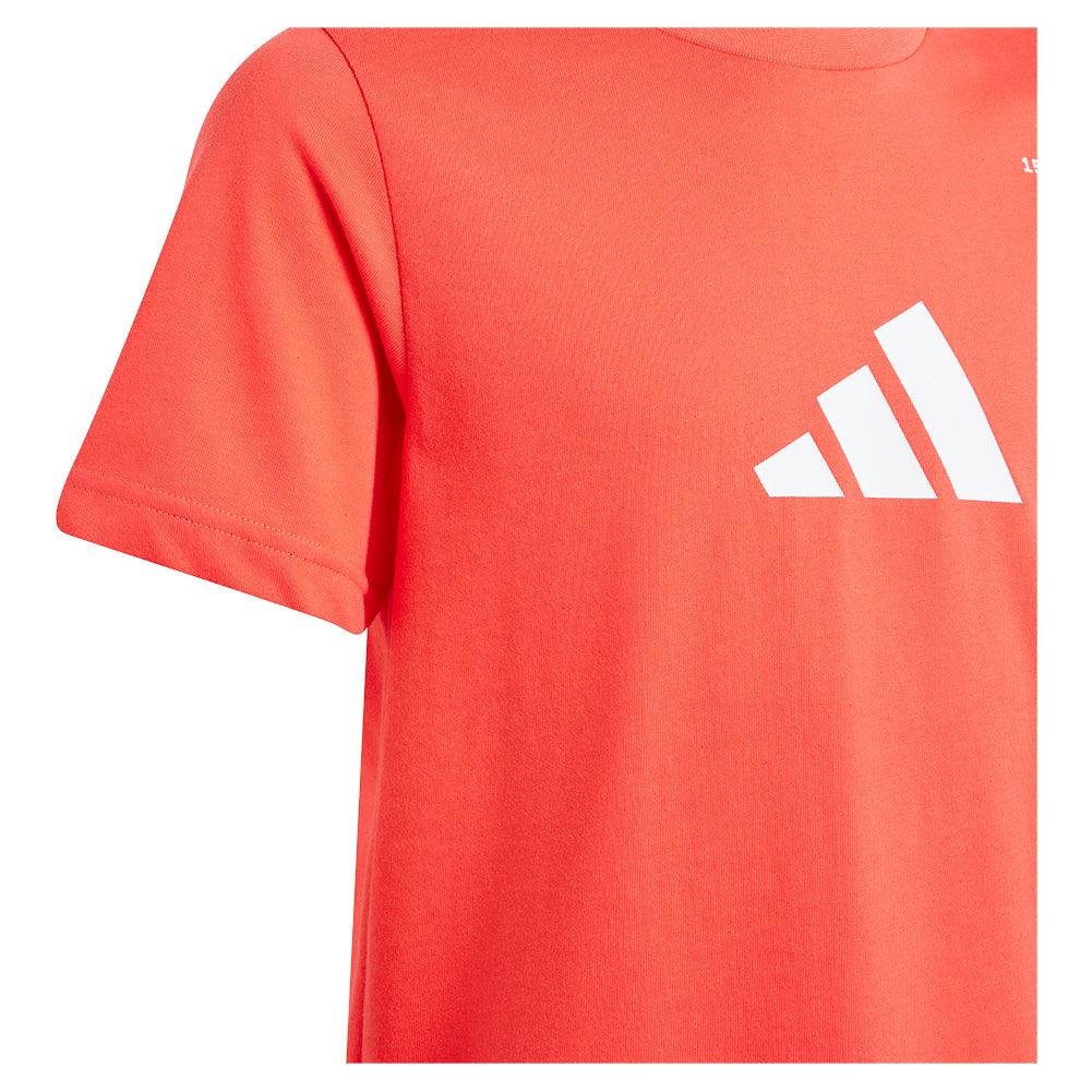 Boys' Graphic Tennis Top Semi Lucid Red - Bell Racket Store