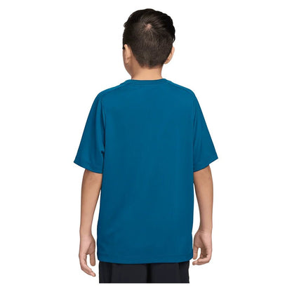 Boys' Multi Dri - FIT Short - Sleeve Training Top - Bell Racket Store