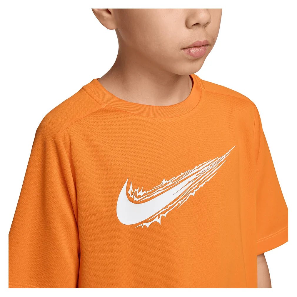 Boys' Multi Dri - FIT Short - Sleeve Training Top - Bell Racket Store