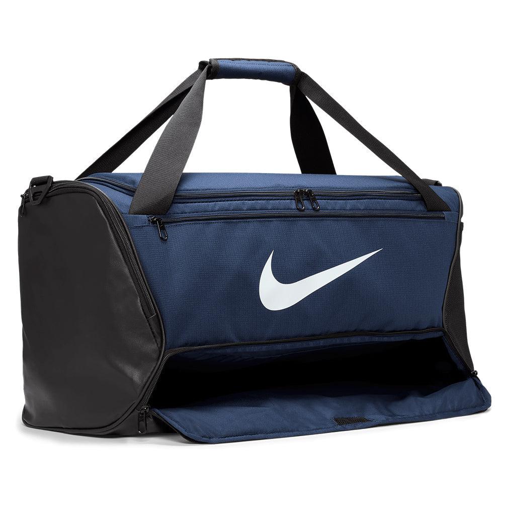 Brasilia 9.5 Training Duffel Bag (Medium, 60L) Midnight Navy and Black - Bell Racket Store