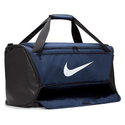 Brasilia 9.5 Training Duffel Bag (Medium, 60L) Midnight Navy and Black - Bell Racket Store