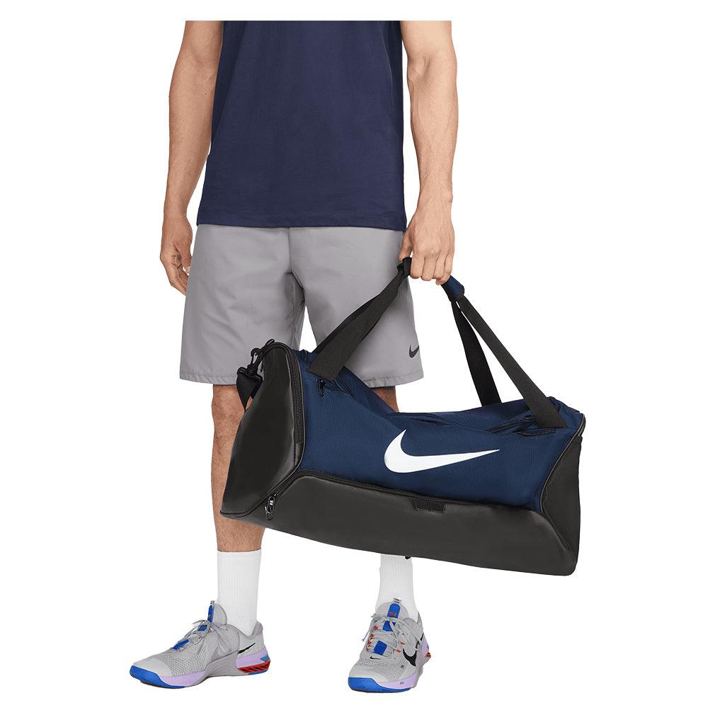 Brasilia 9.5 Training Duffel Bag (Medium, 60L) Midnight Navy and Black - Bell Racket Store