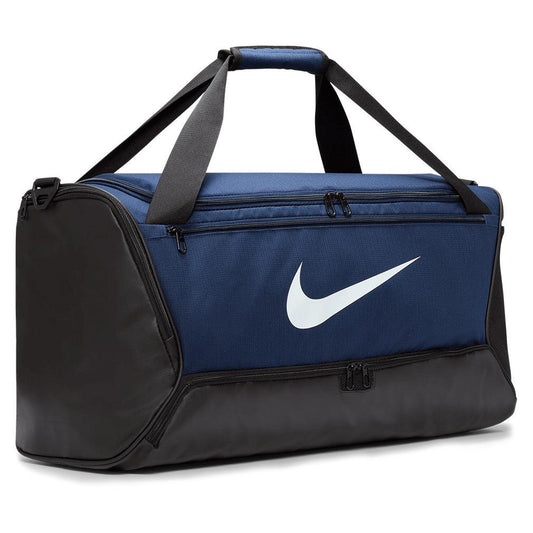 Brasilia 9.5 Training Duffel Bag (Medium, 60L) Midnight Navy and Black - Bell Racket Store