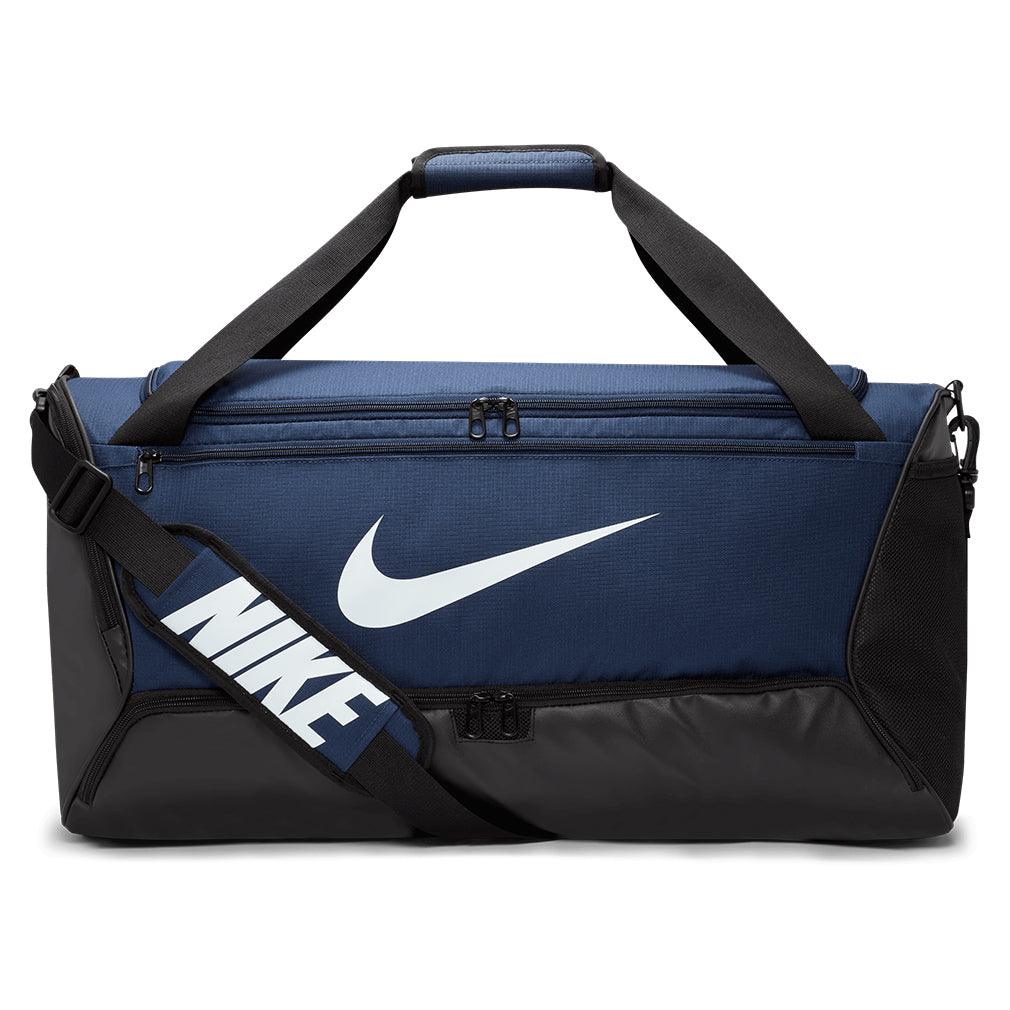Brasilia 9.5 Training Duffel Bag (Medium, 60L) Midnight Navy and Black - Bell Racket Store